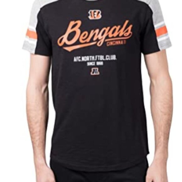 Cincinnati Bengals Short‎ Sleeve T-shirt Size Large #68 - Picture 10 of 16